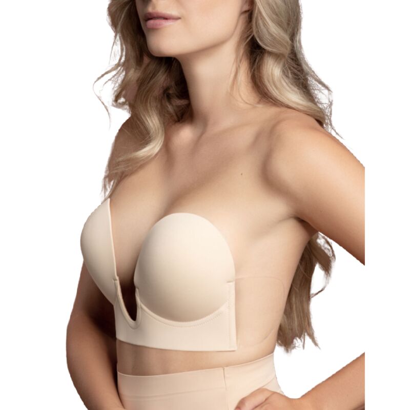 BYE-BRA - SUTI SEM ALAS EN U BEIGE COPO C