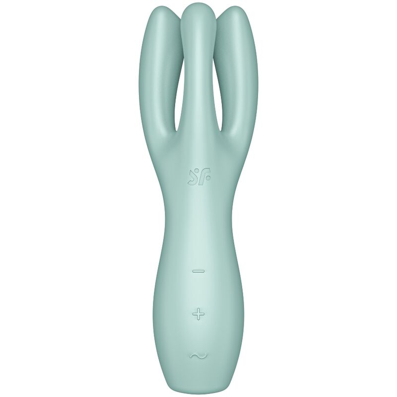 SATISFYER - VIBRADOR THREESOME 3 MENTA