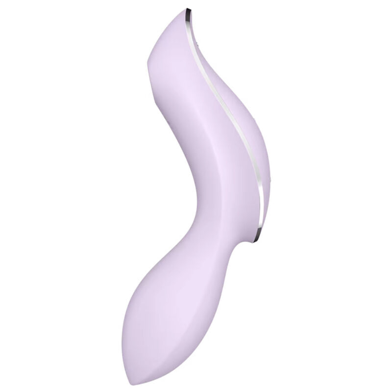 SATISFYER - VIBRADOR DE PULSO DE AR CURVY TRINITY 2 ROXO