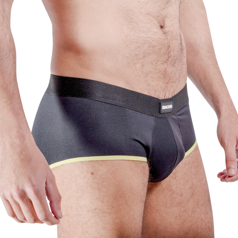 MACHO - CUECA MS24A AMARELO ESCURO XL