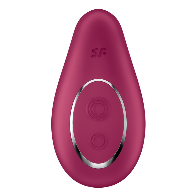 SATISFYER - VIBRADOR LAY-ON DIPPING DELIGHT VERMELHO