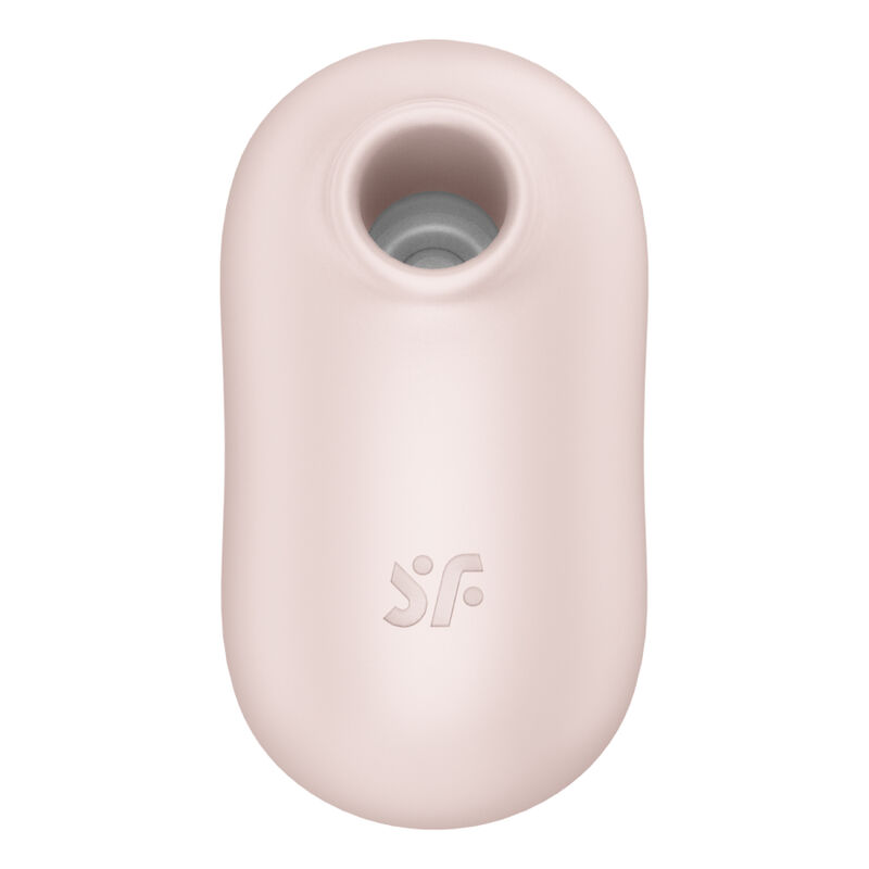 SATISFYER - PRO TO GO 2 ESTIMULADOR E VIBRADOR DE PULSO DE AR DUPLO BEGE