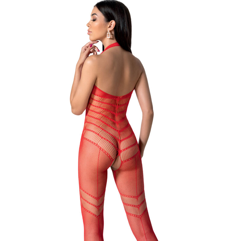 PASSION - BS100 BODYSTOCKING VERMELHO TAMANHO ÚNICO