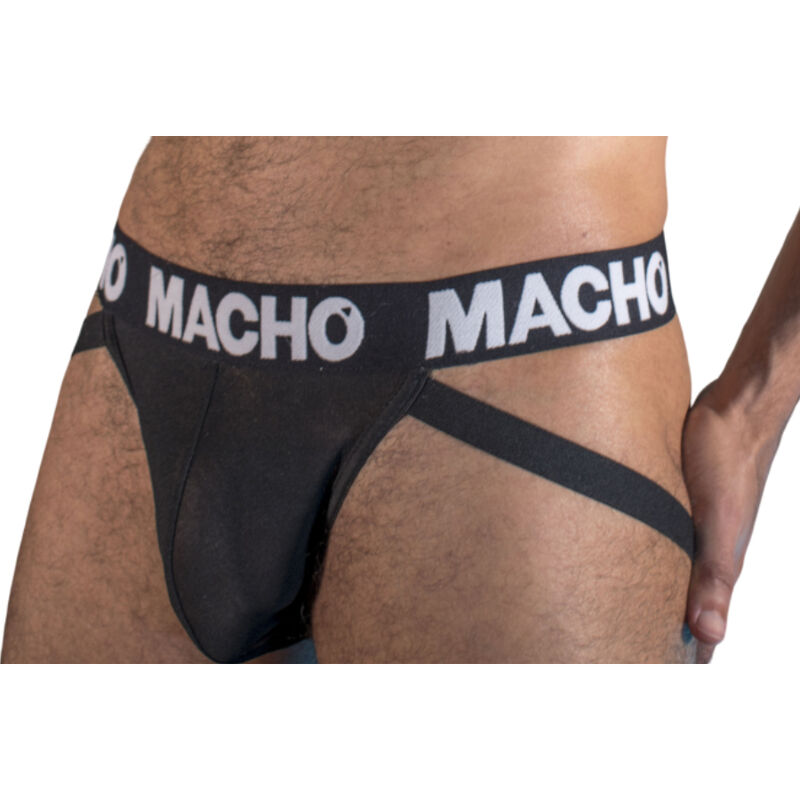 MACHO - MX25NN JOCK PRETO TAMANHO L