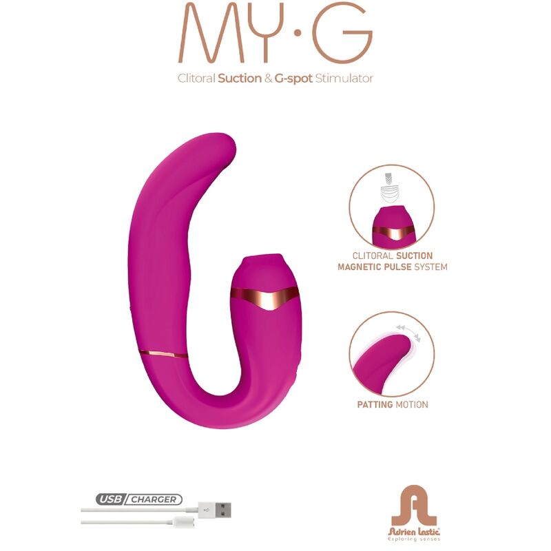 ADRIEN LASTIC – MY-G MASAZER LECHTACZKI I STYMULATOR PUNKTU G ROZOWY