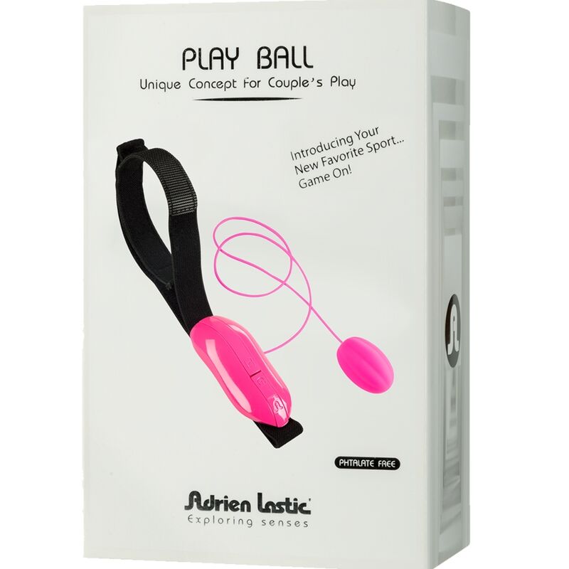 ADRIEN LASTIC – MINI JAJECZKO WIBRUJACE DLA PARY PLAY BALL ROZOWE