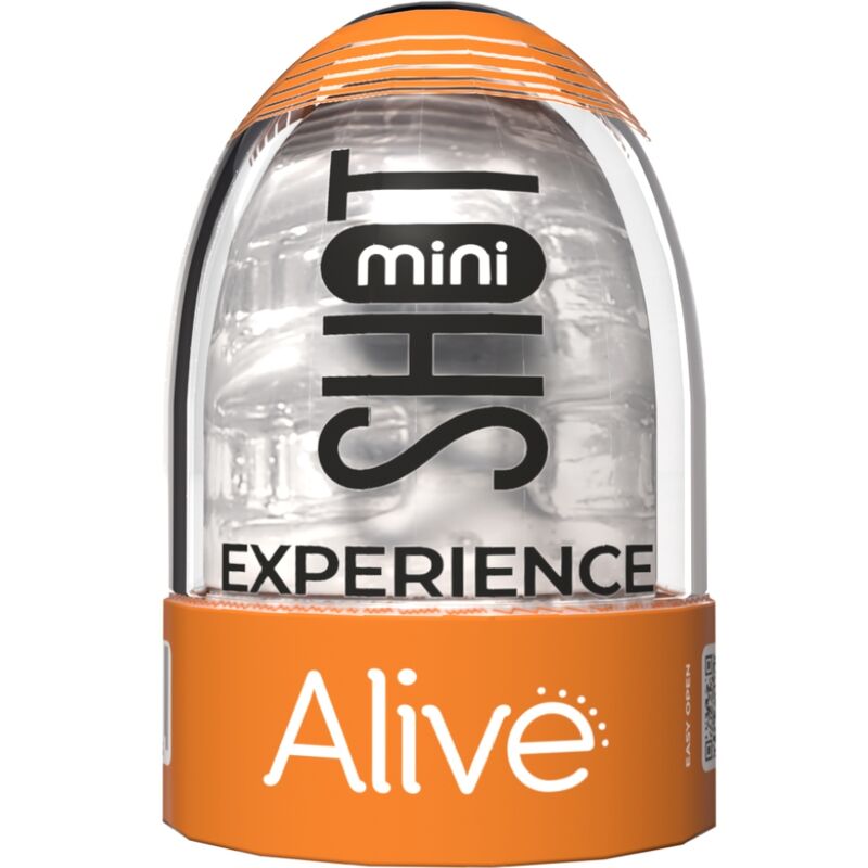 ALIVE – SHOT EXPERIENCE MINI MASTURBATOR PRZEZROCZYSTY