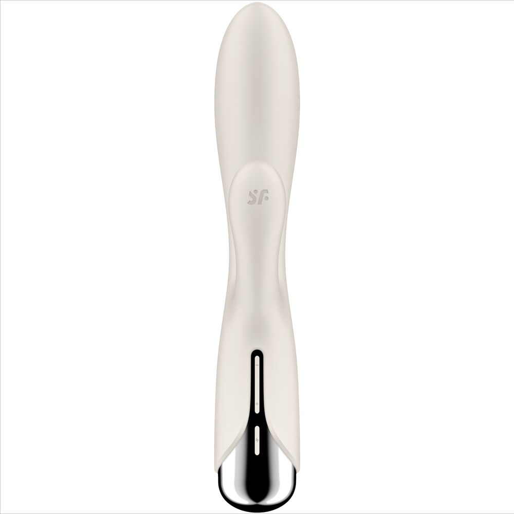 SATISFYER - SPINNING COELHO 1 CLITÓRIS E ESTIMULAO G-SPOT BEGE