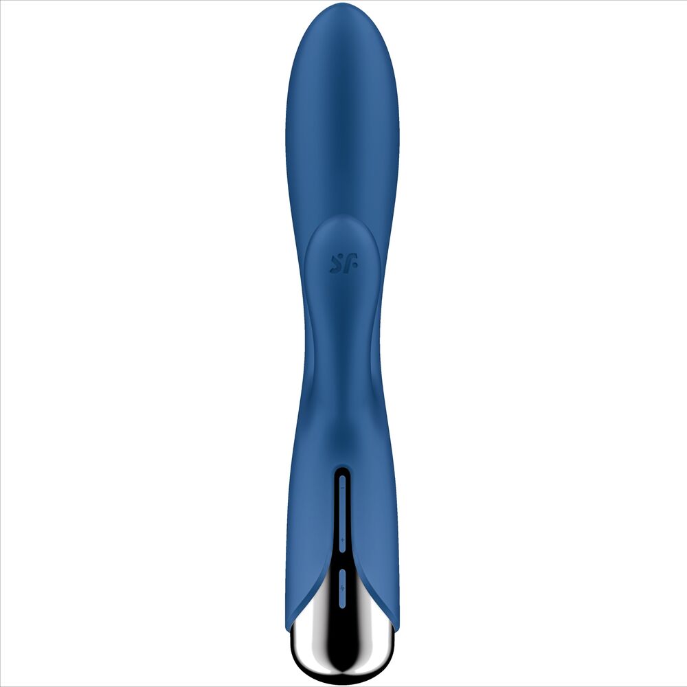 SATISFYER - SPINNING COELHO 1 CLITÓRIS E ESTIMULAO G-SPOT AZUL