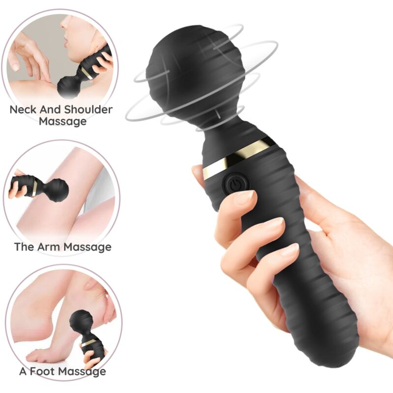 ARMONY - MASSAGER E VIBRADOR FREEDO PEQUENO PRETO