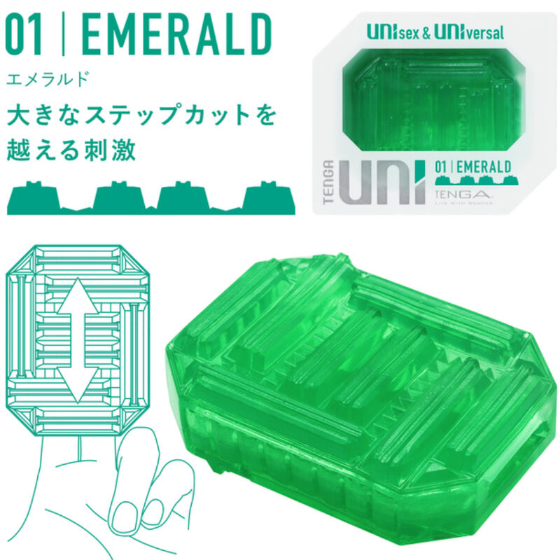 TENGA - MASTURBADOR UNI VARIETY DEDAL PACK 4 UNIDADES