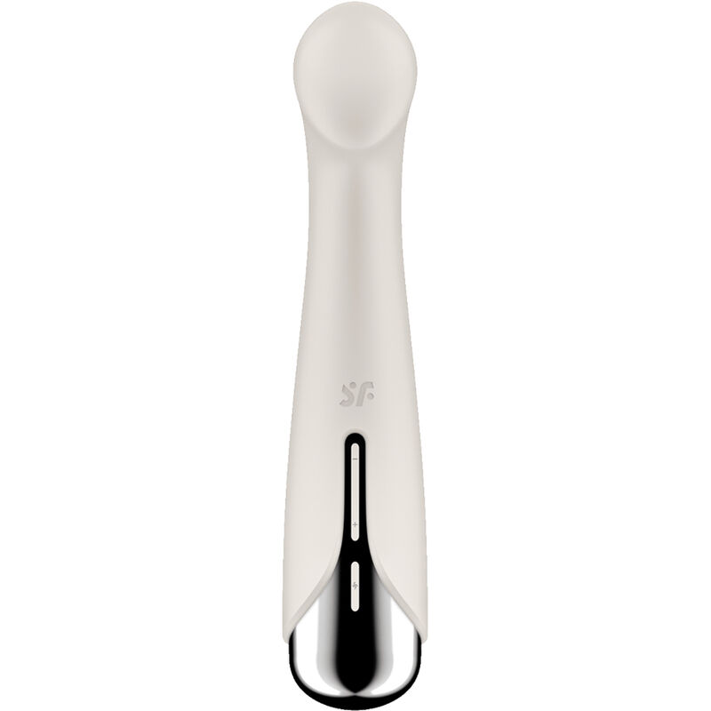 SATISFYER - SPINNING G-SPORT 1 VIBRADOR ROTATOR BEGE