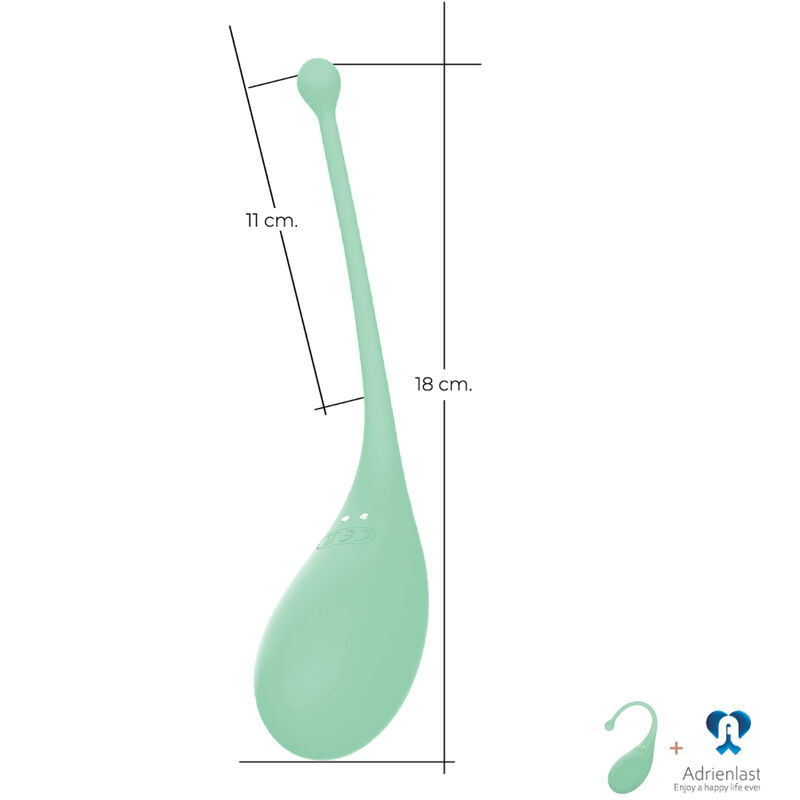 ADRIEN LASTIC – PALPITACJA WIBRACYJNA JAJKO ZIELONE + DARMOWA APLIKACJA