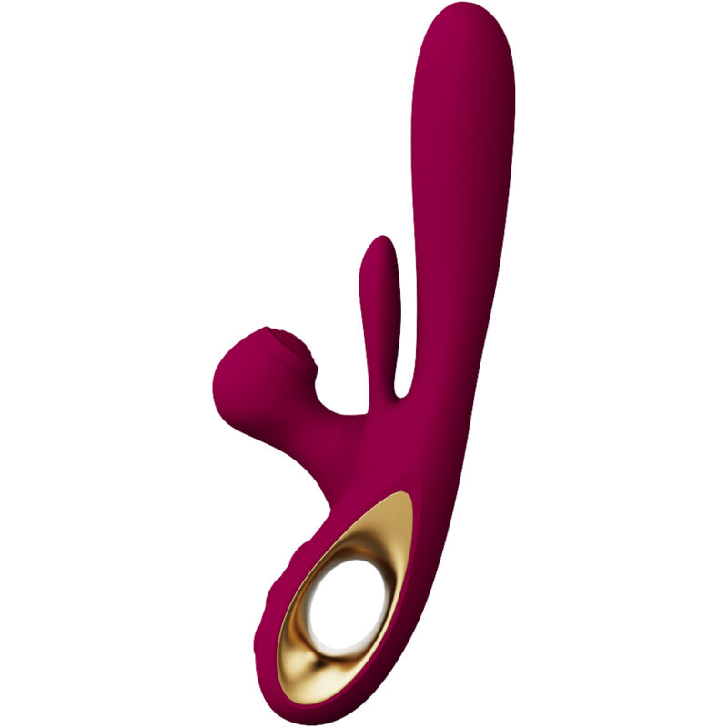 ARMONY - VIBRADOR DE IMPACTO SWING E ESTIMULADOR DUPLO MODELO 1 BORDEAUX