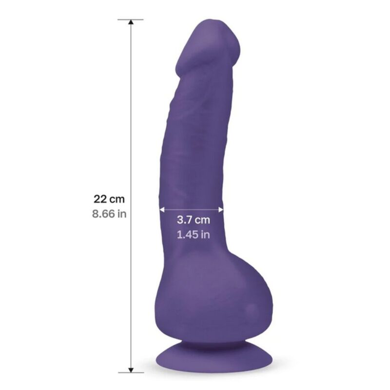 G-VIBE - GREAL 2 VIBRADOR REALÍSTICO VIOLETA