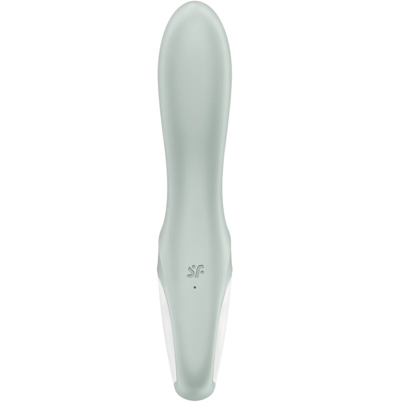 SATISFYER – AIR PUMP BOOTY 3 DMUJACY WIBRATOR ANALNY SZAROZIELONY