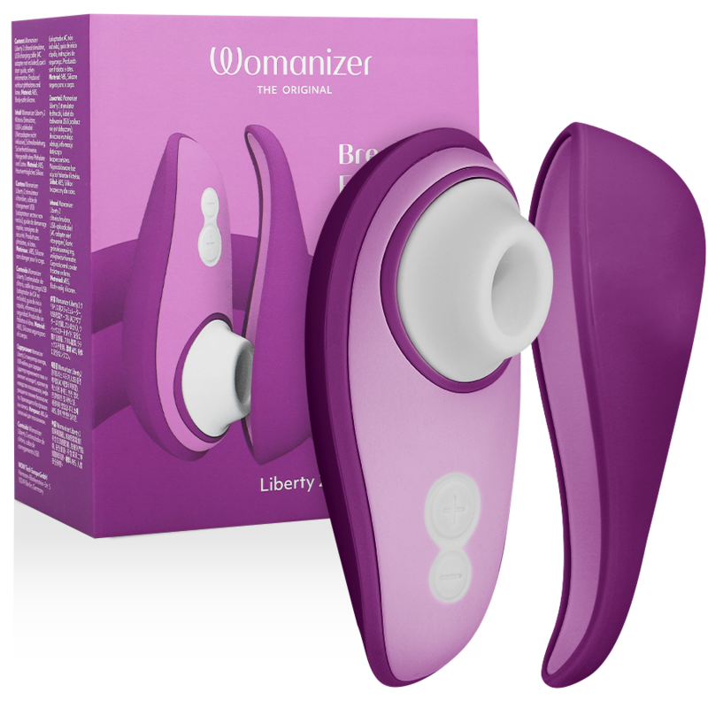 WOMANIZER - LIBERTY 2 ESTIMULADOR DE CLITORIS & SUCKER VIOLETA