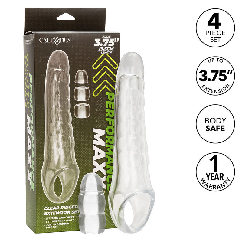 CALEXOTICS – MAXX PENIS EXTENDER REGULOWANY PRZEŹROCZYSTY