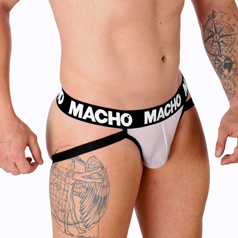 MACHO - MX26X1 JOCK GRID BRANCO L