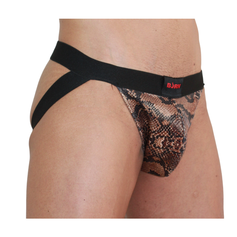 BURN - 002 JOCK SNAKE PRETO M