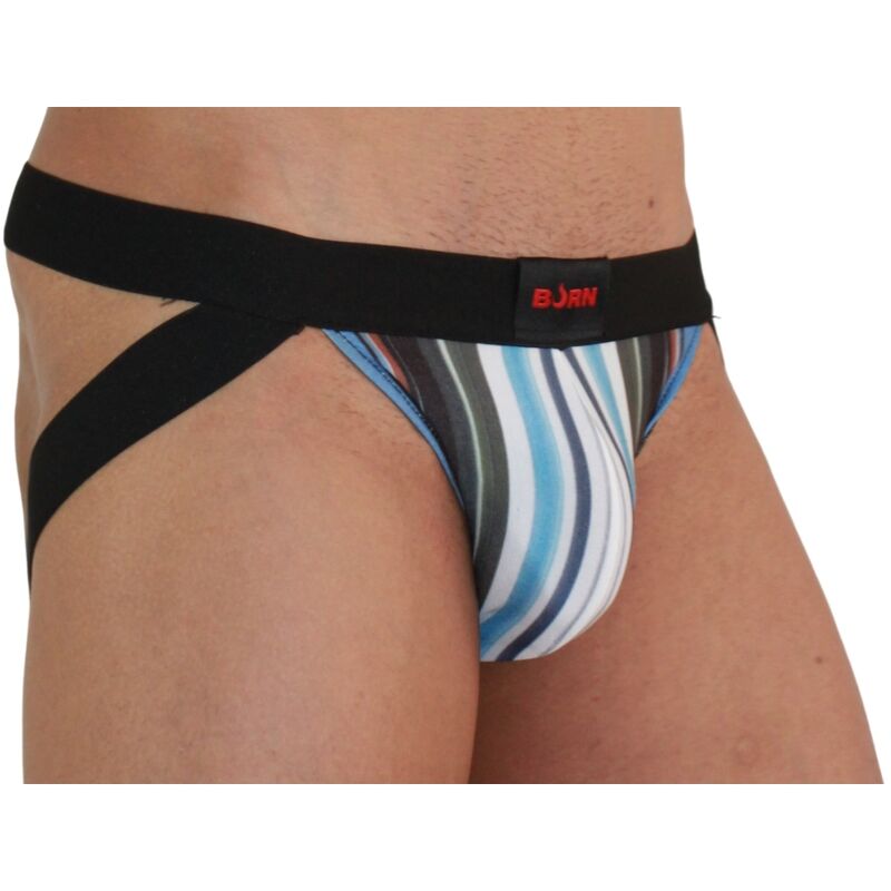 BURN - 009 JOCK MULTICOLOR / PRETO L