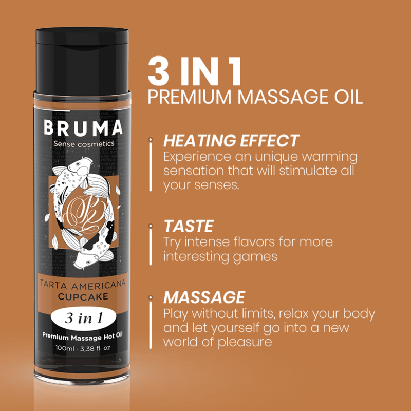 BRUMA – PREMIUM MASAZ BABECZKA GORACYM OLEJKIEM 3 W 1 – 100 ML