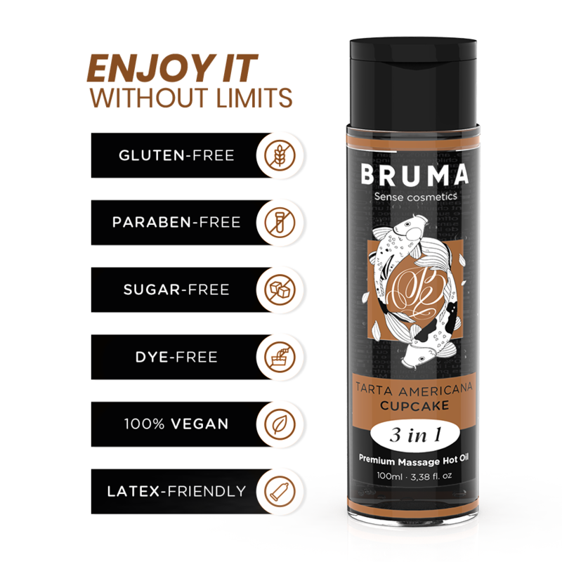 BRUMA – PREMIUM MASAZ BABECZKA GORACYM OLEJKIEM 3 W 1 – 100 ML