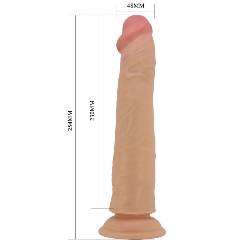 PRETTY LOVE – SHARIFE REALISTYCZNY DILDO 25 CM MIĘSO