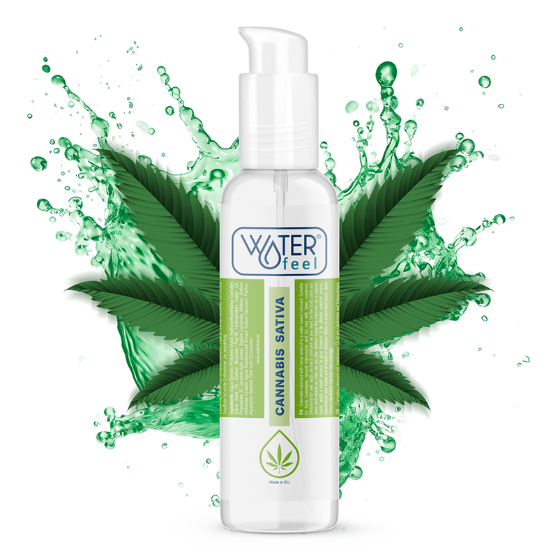 WATERFEEL - LUBRIFICANTE DE CANNABIS 150 ML (VALIDADE 31/01/25)