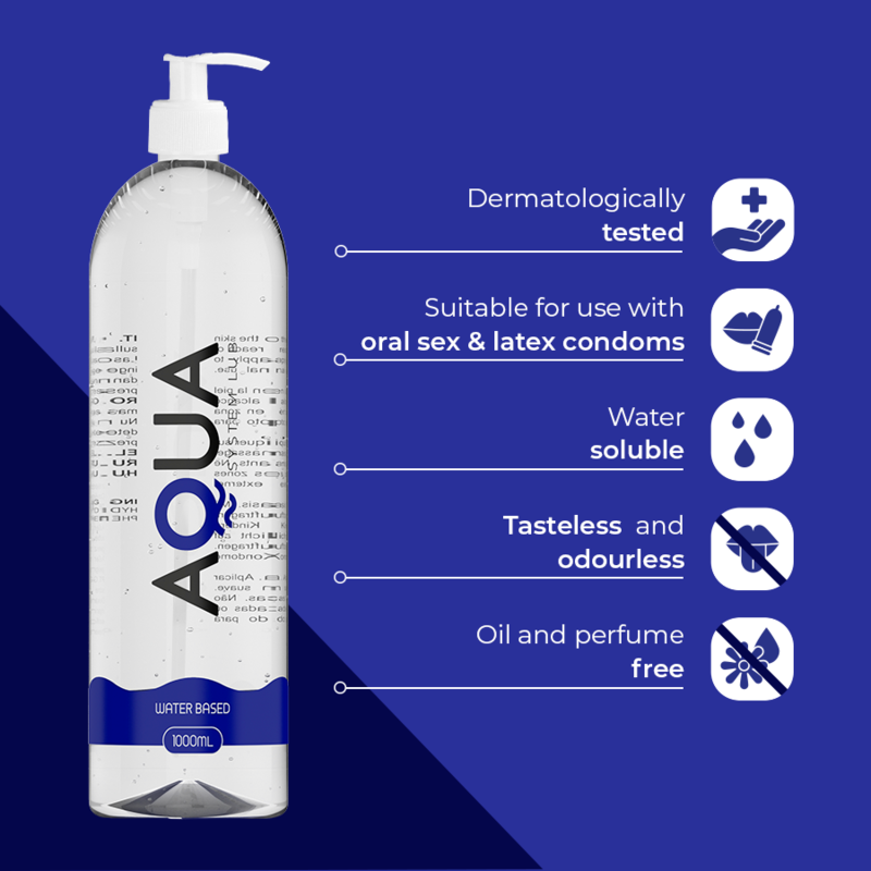 AQUA QUALITY – LUBRYKANT NA BAZIE WODY 1000 ML