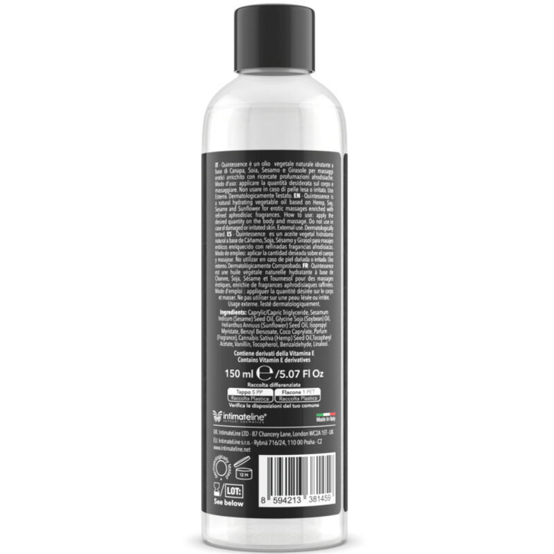 INTIMATELINE LUXURIA – OLEJEK DO MASAŻU CZEKOLADA 150 ML