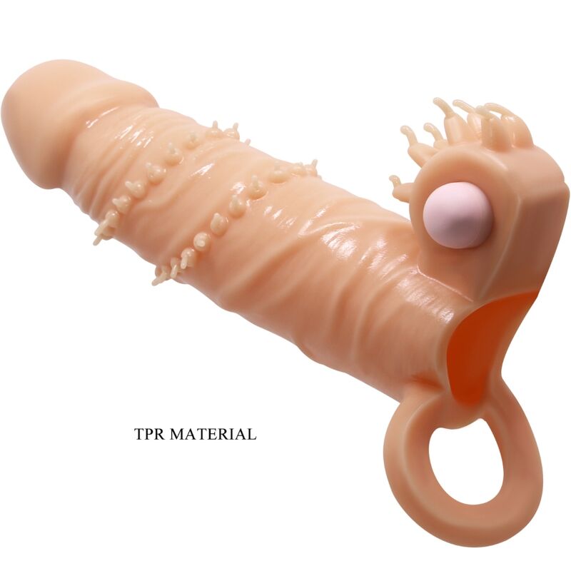 PRETTY LOVE – CONNOR PENIS SLEEVE + CLITORIS STIMULATOR FLESH