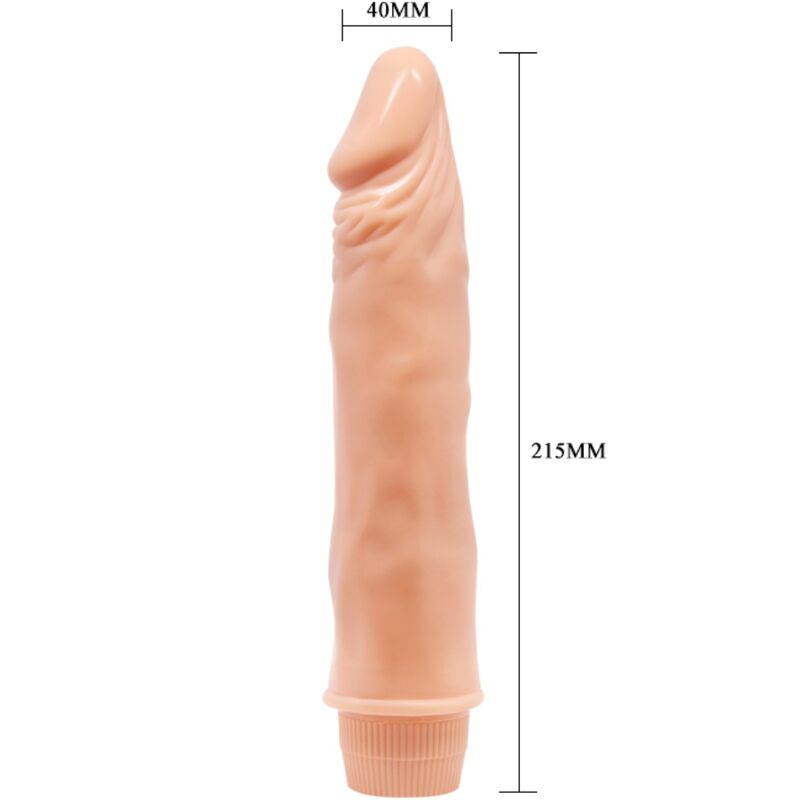 BAILE – REALISTYCZNY WIBRATOR KARŁA 21 CM FLESH