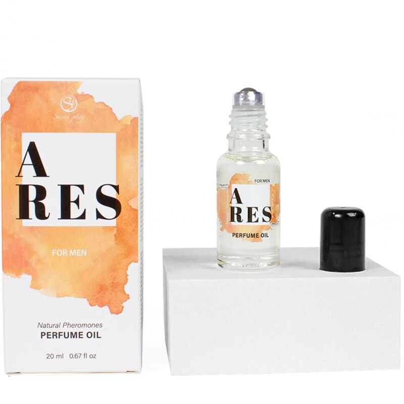 SECRETPLAY – ARES NATURALNE PERFUMY FEROMONY W OLEJKU DLA MĘŻCZYZN 20 ML