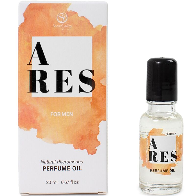 SECRETPLAY – ARES NATURALNE PERFUMY FEROMONY W OLEJKU DLA MĘŻCZYZN 20 ML