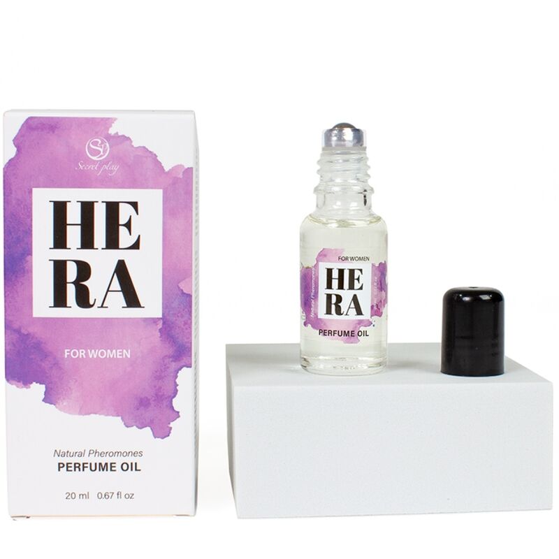 SECRETPLAY – HERA NATURALNE PERFUMY FEROMONY W OLEJKU DLA KOBIET 20 ML