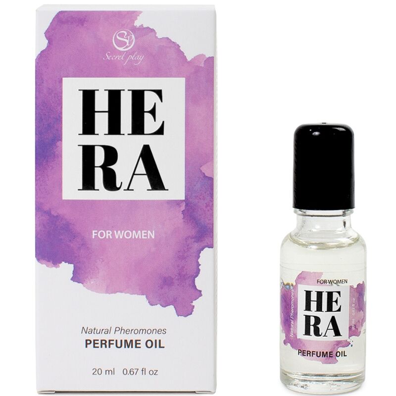 SECRETPLAY – HERA NATURALNE PERFUMY FEROMONY W OLEJKU DLA KOBIET 20 ML