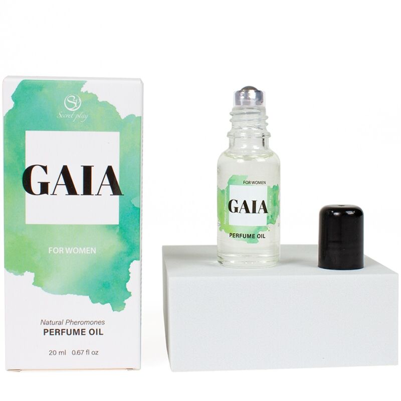 SECRETPLAY – GAIA NATURALNE PERFUMY FEROMONY W OLEJKU DLA KOBIET 20 ML