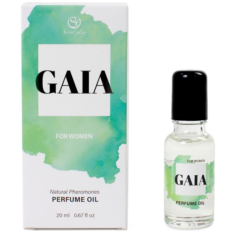 SECRETPLAY – GAIA NATURALNE PERFUMY FEROMONY W OLEJKU DLA KOBIET 20 ML