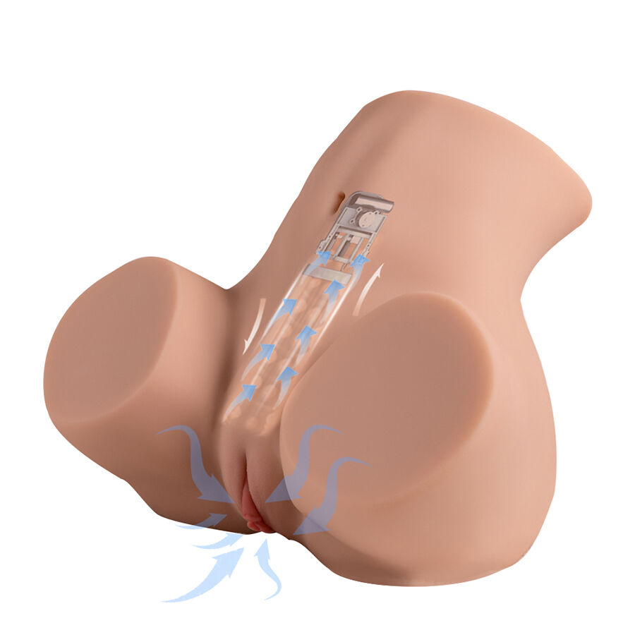 XISE – DANAE THRUSTING MASTUBADOR DE VAGINA REALISTA COM VIBRAÇÃO MULTI-POSIÇÕES