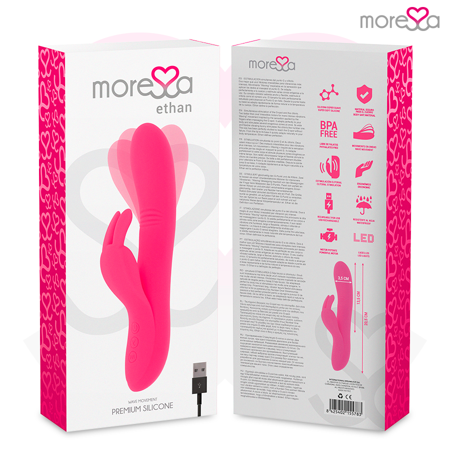 MORESSA ETHAN PREMIUM SILICONE RECARGABLE