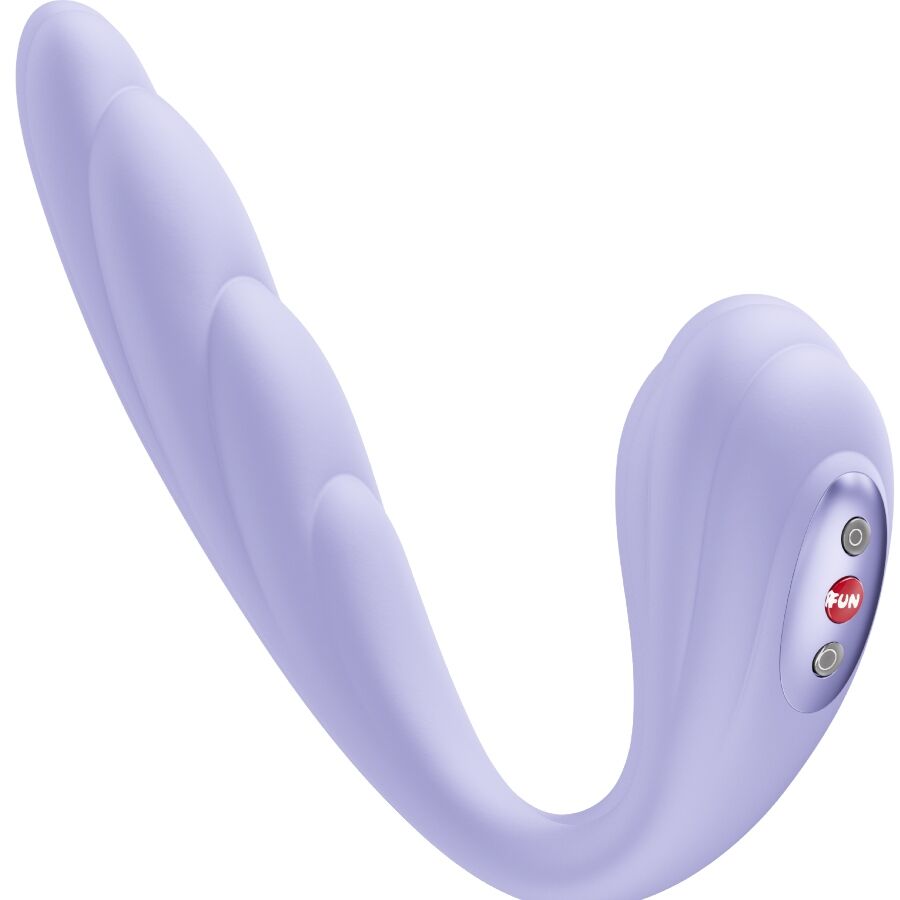 FUN FACTORY - VIVACE DOBLE VIBRADOR INSERTABLE AIR PULSE VIOLETA