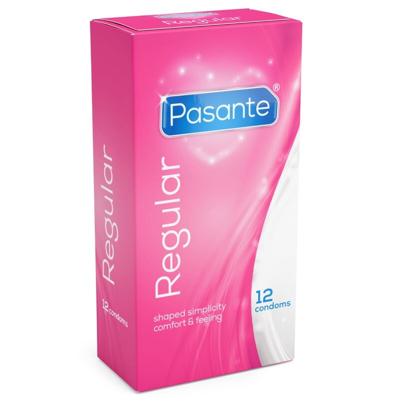 PASANTE - PRÉSERVATIFS RÉGULIERS PAQUET DE 12