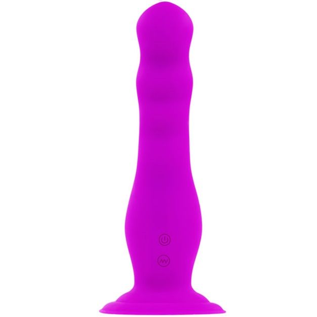 PRETTY BOTTOM - RECHARGEABLE AND VIBRATING ANAL PLUG - MOVING