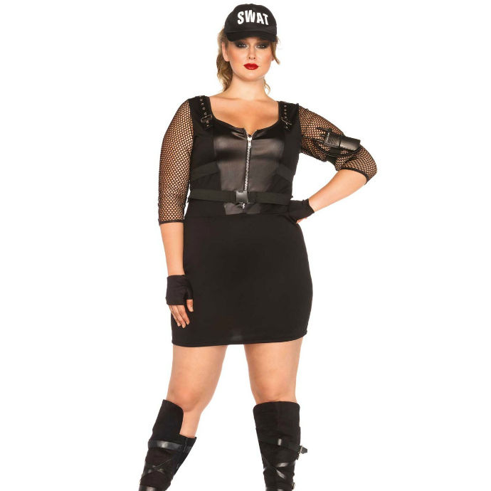 LEG AVENUE SWAT OFFICER PLUS SIZE 1X/2X