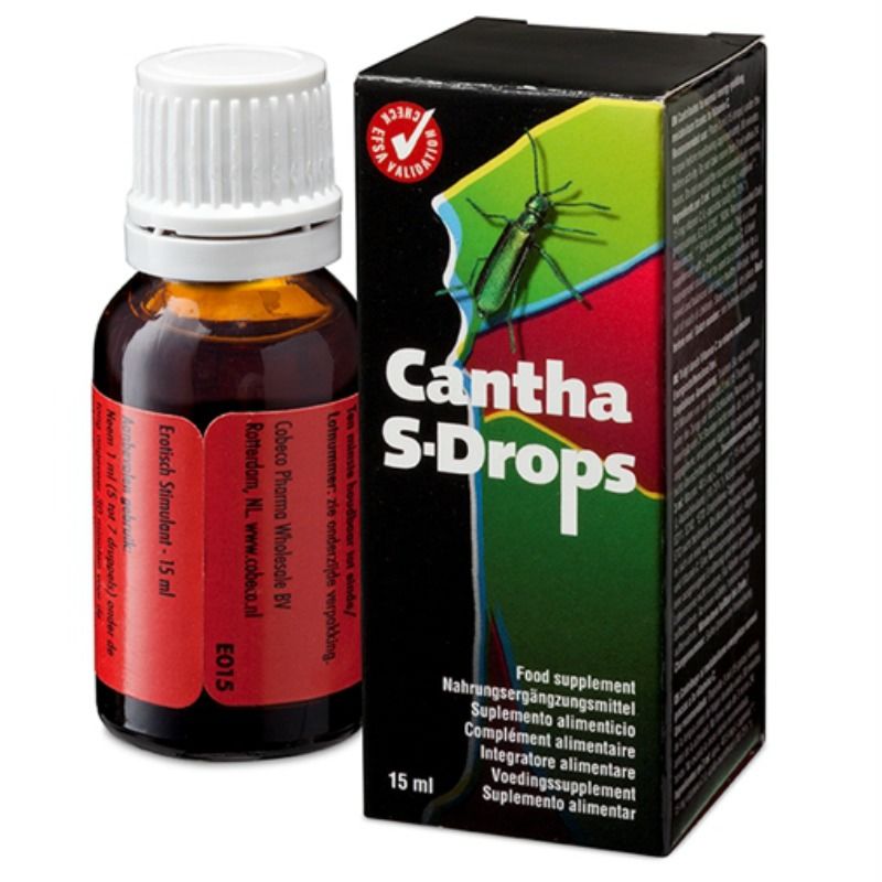 Cobeco Pharma CANTHA S-DROPS 15 ML - OVEST /it/de/fr/es/it/nl/