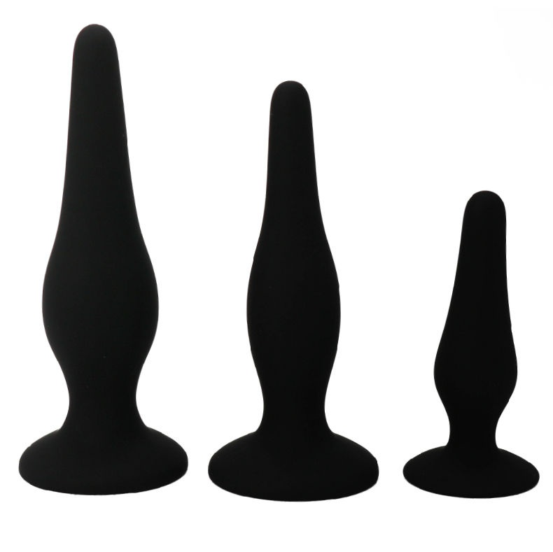 PRETTY BOTTOM - BEGGINERS ANAL KIT SILICONE PLUGS
