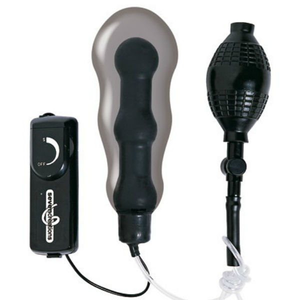 SEVENCREATIONS PLUG HINCHABLE CON VIBRADOR