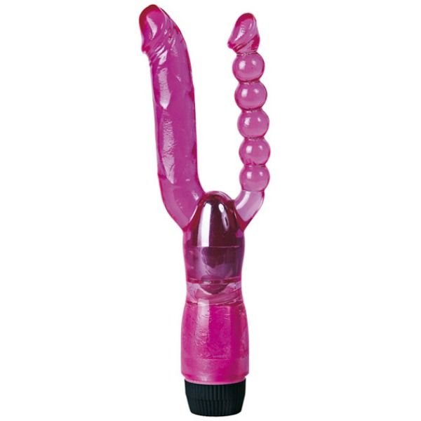 XCEL DOUBLE PENETRATING VIBRATOR PURPLE