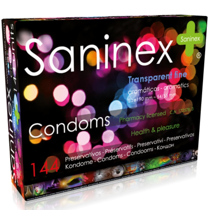 SANINEX CONDOMS ULTRA THIN 144 UNITS